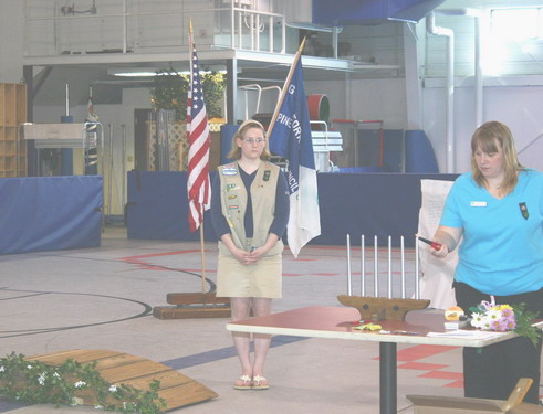 Heather Gets Silver Award