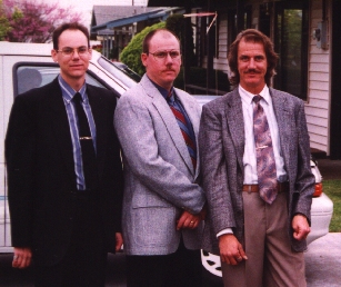 Ken, Scott, Tim looking mature. 5-98